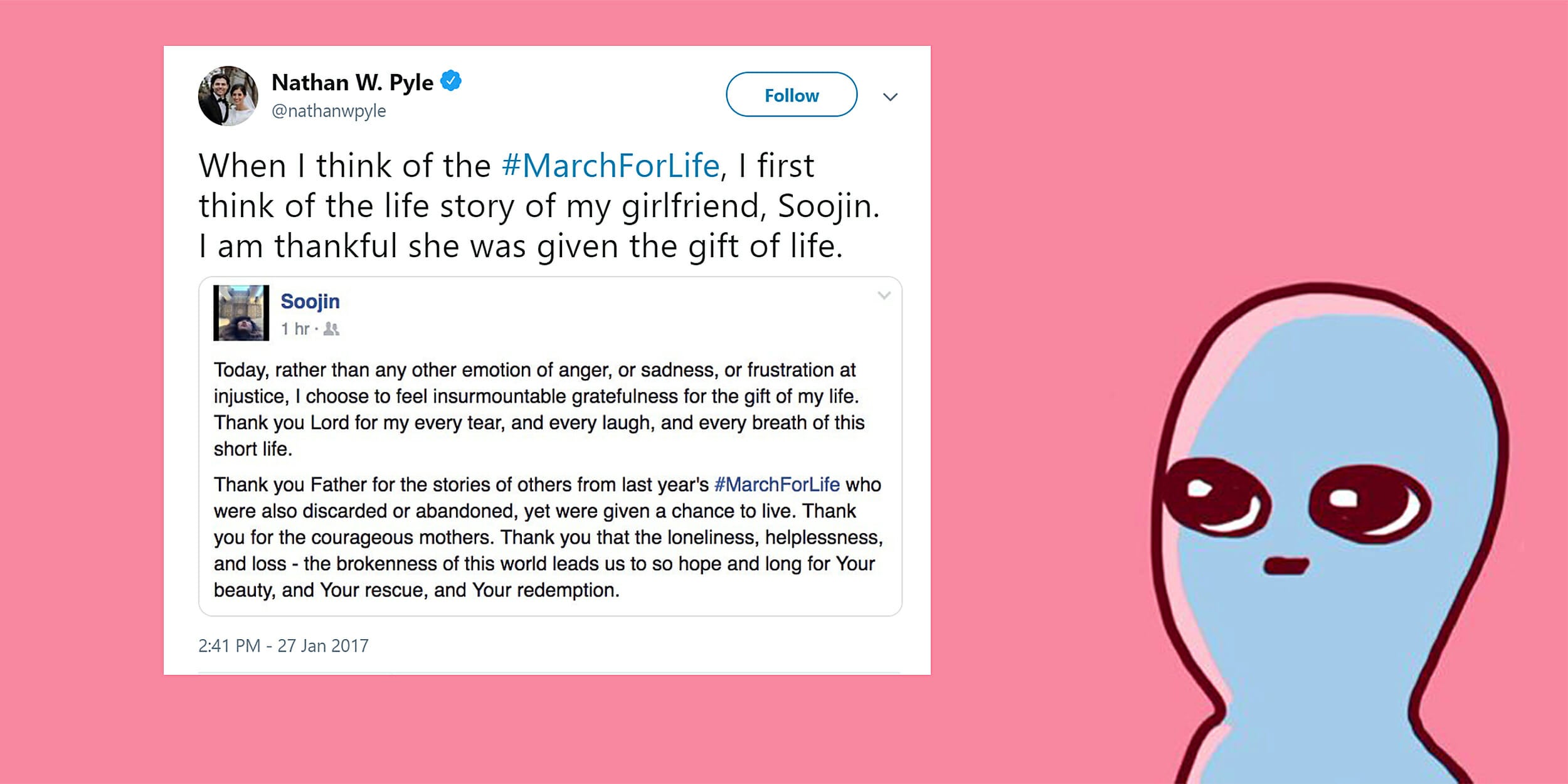 strange planet nathan pyle march for life