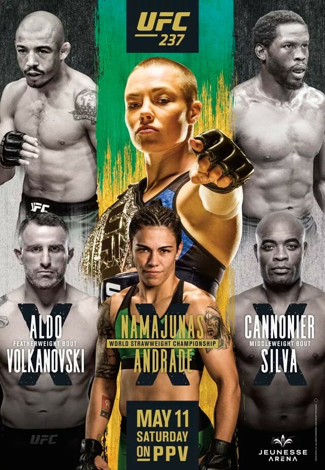 ufc 237 poster