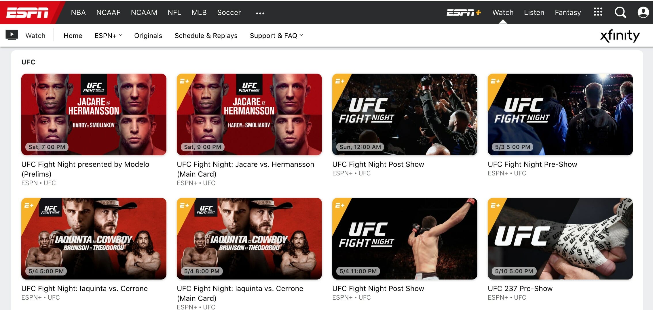 How to Watch UFC on ESPN+ for Free UFC Fight Night and More