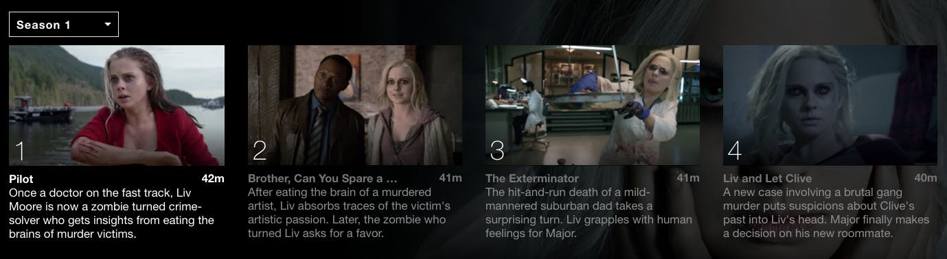 watch izombie season 5 online free on Netflix