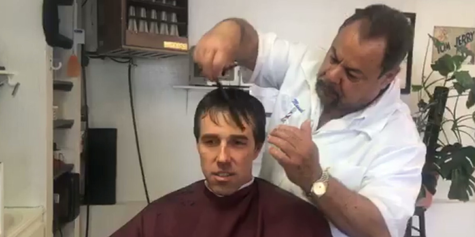 Beto O'Rourke Haircut