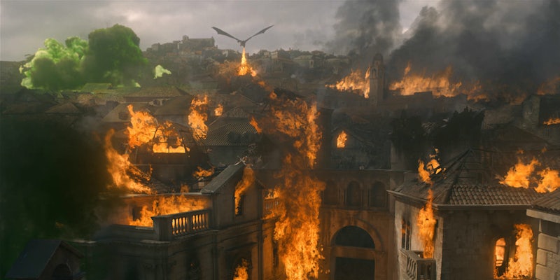 Game of Thrones - green fire