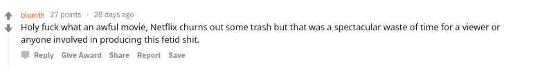 Reddit thread about the Silence