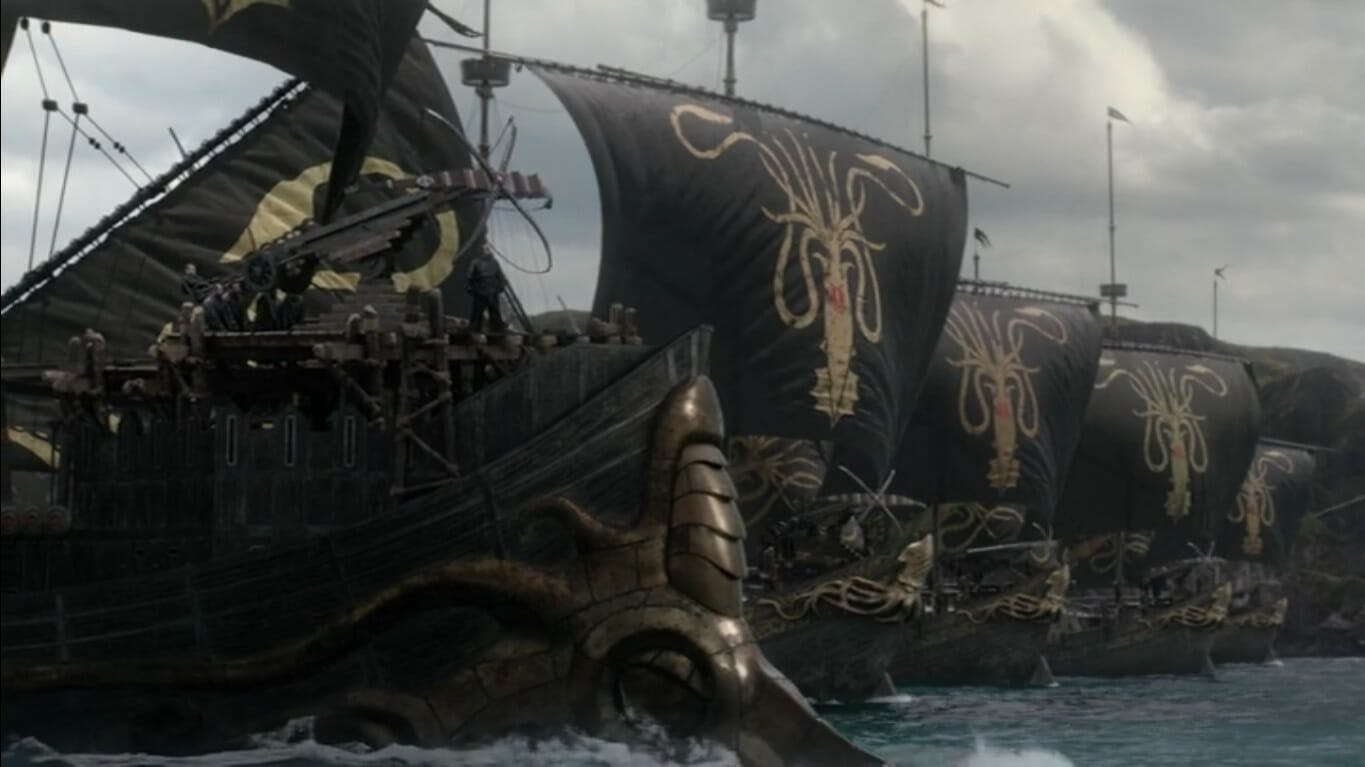 Game of Thrones armies - Euron Iron Fleet