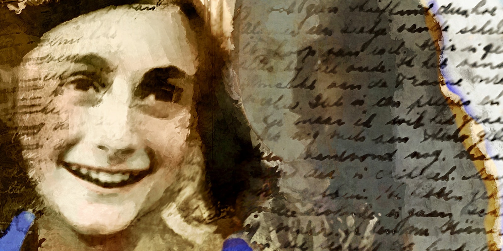 A painting of Anne Frank