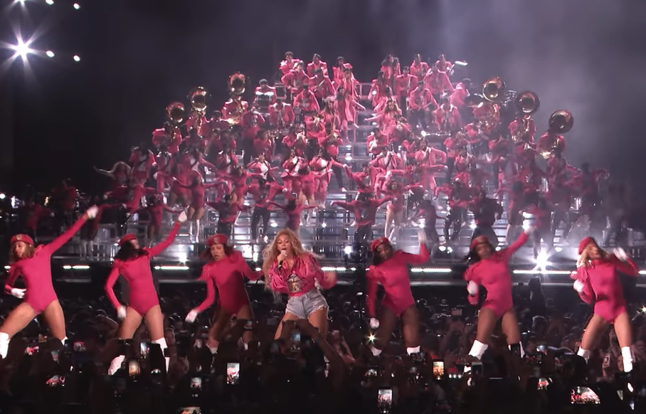 beyonce coachella marching band