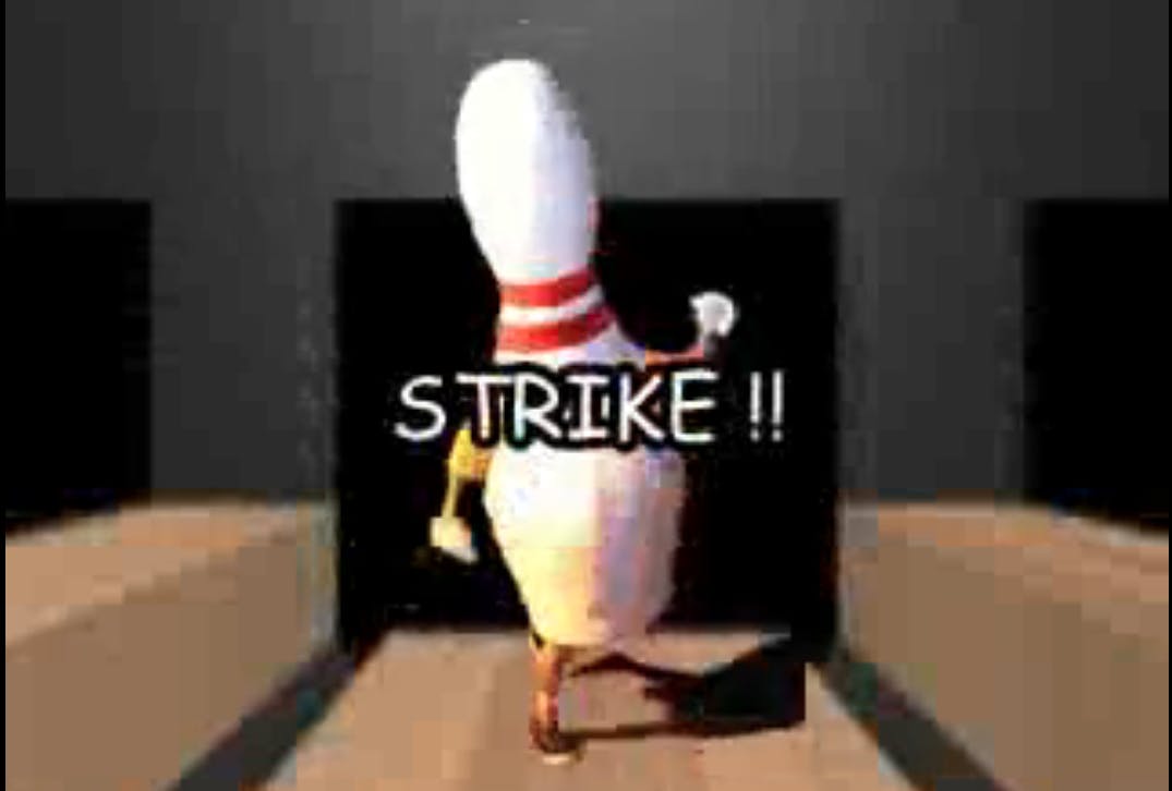 bowling strike