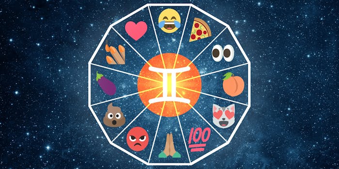emoji horoscope gemini