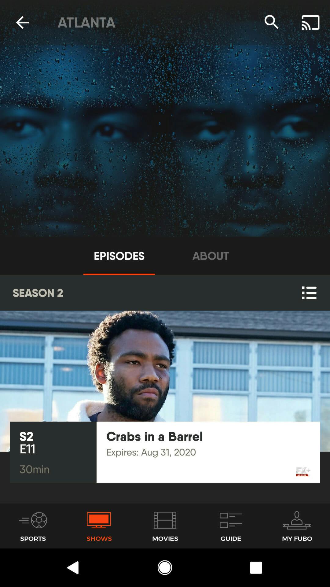 FuboTV review shows