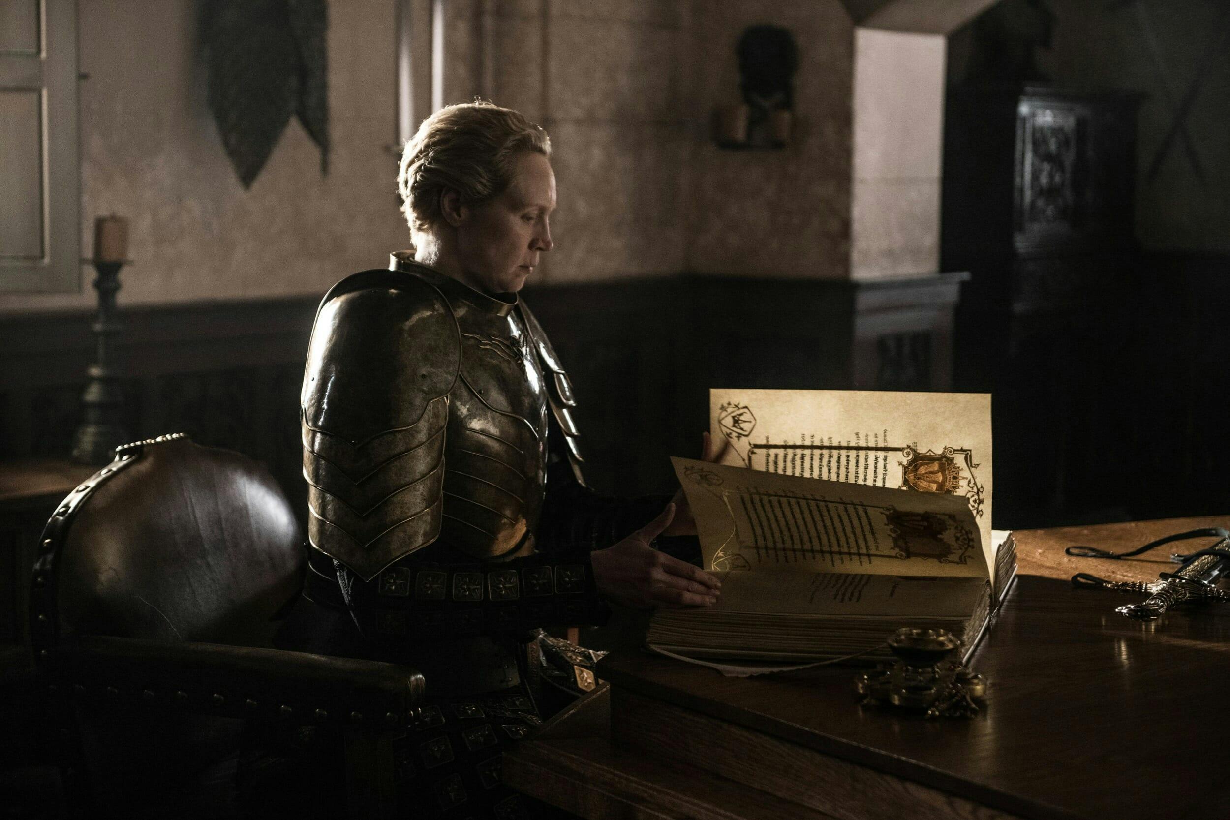 game of thrones brienne white book