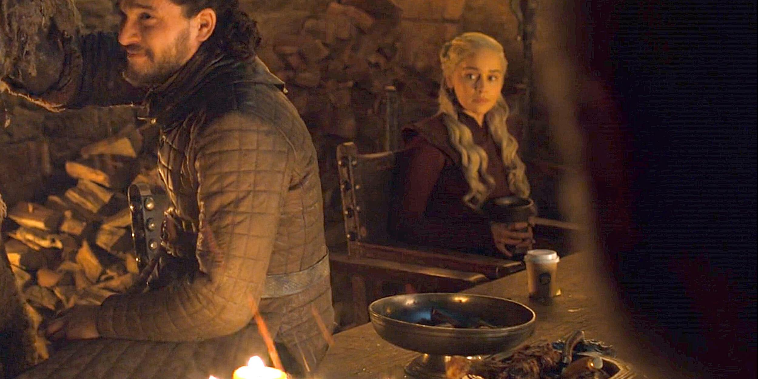 'Game of Thrones' Left a Starbucks Cup on Set—And Viewers Noticed