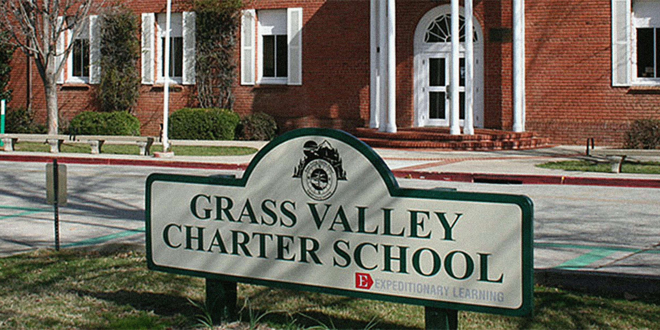 grass valley charter school qanon blue marble fundraiser