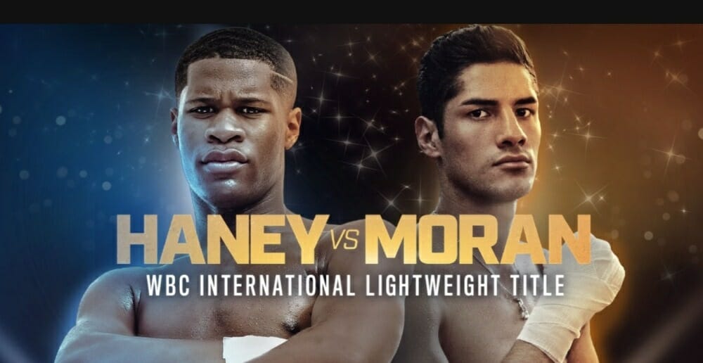 Haney vs Moran live stream DAZN