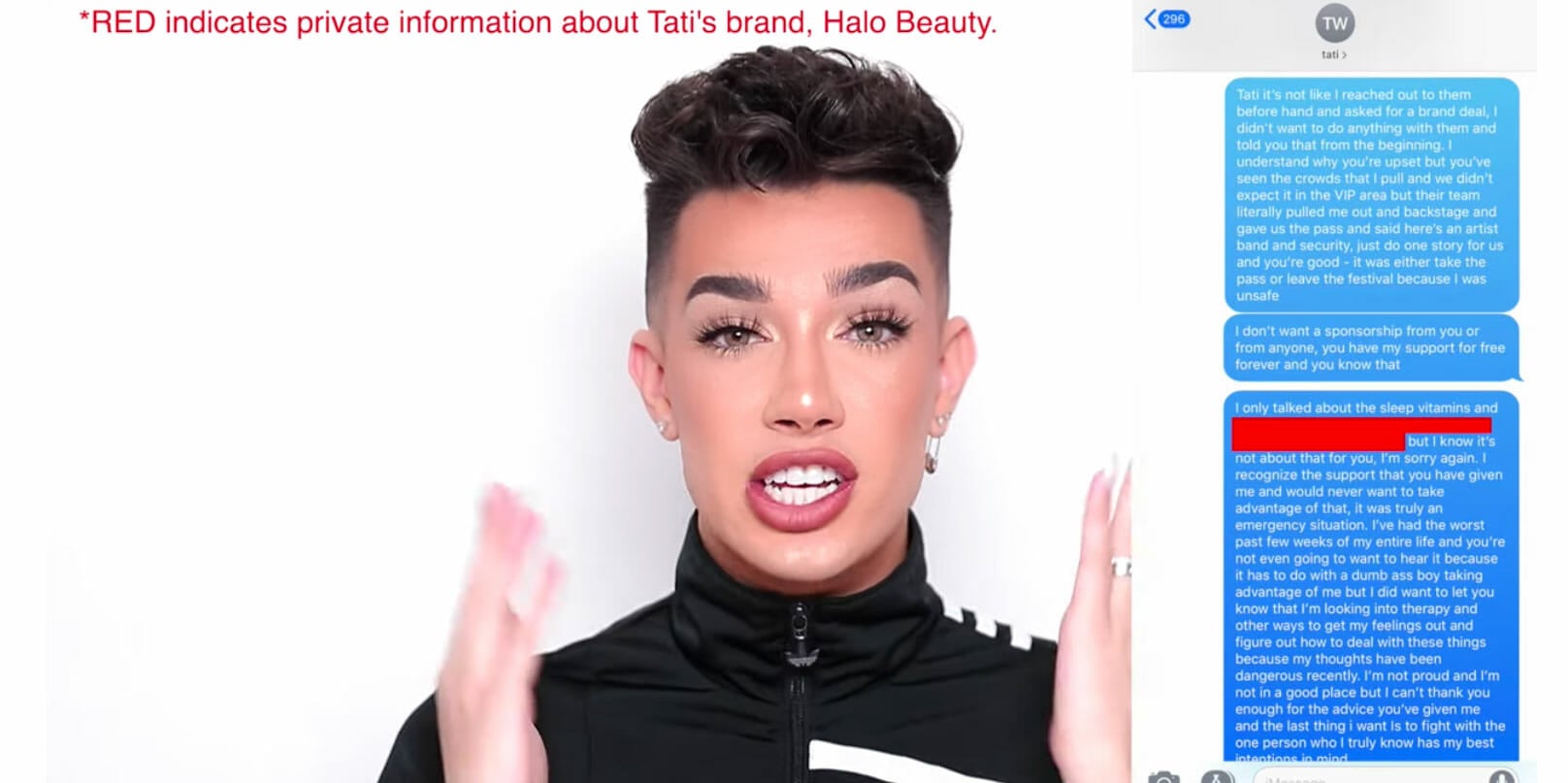 James Charles Responds to Tati Westbrook Via 41Minute YouTube Video