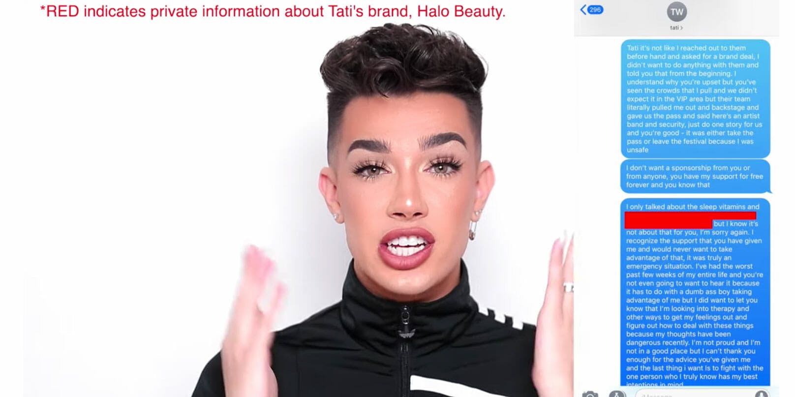 James Charles Responds to Tati Westbrook Via 41-Minute YouTube Video