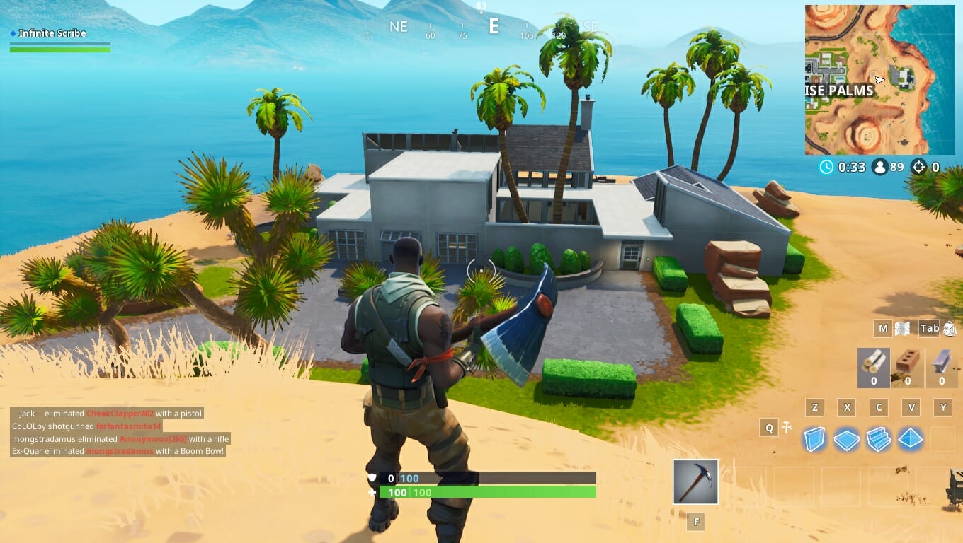 john wick house fortnite