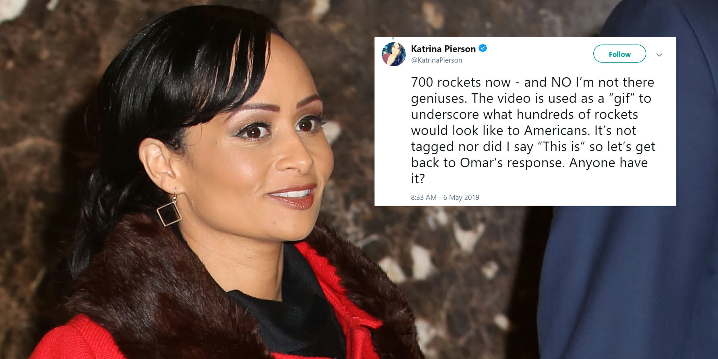 Katrina Pierson's Tweets About Israel Is Profoundly Wrong, Bad