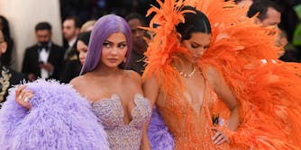 Kylie and Kendall Jenner at the Met Gala 2019