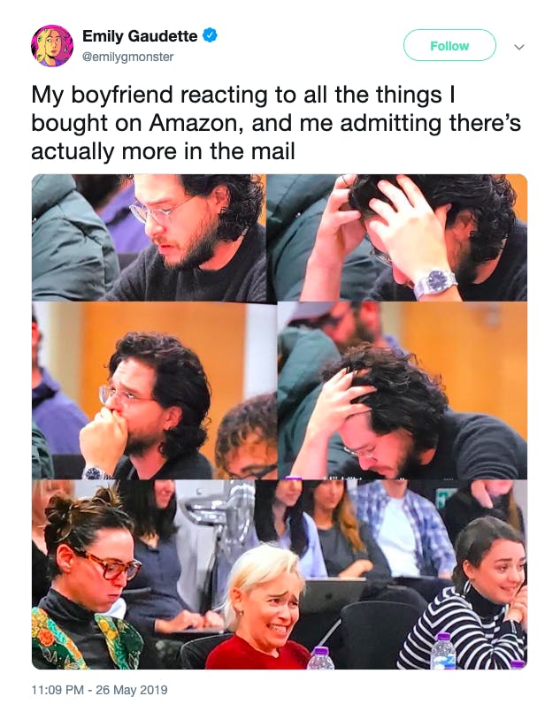 kit harington game of thrones finale meme