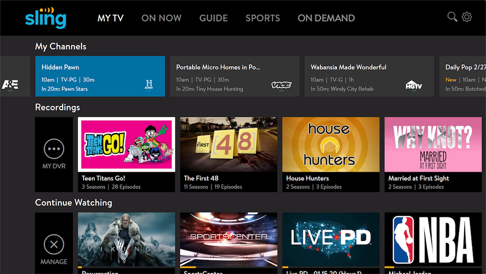 monthly fee amazon fire stick - sling tv