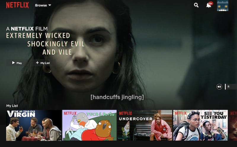 netflix on linux - homepage