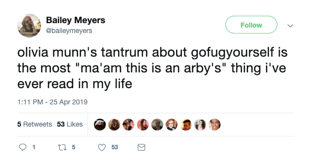 Sir this is an arby's tweets