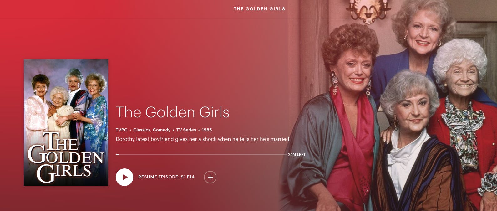 watch the golden girls free on Hulu