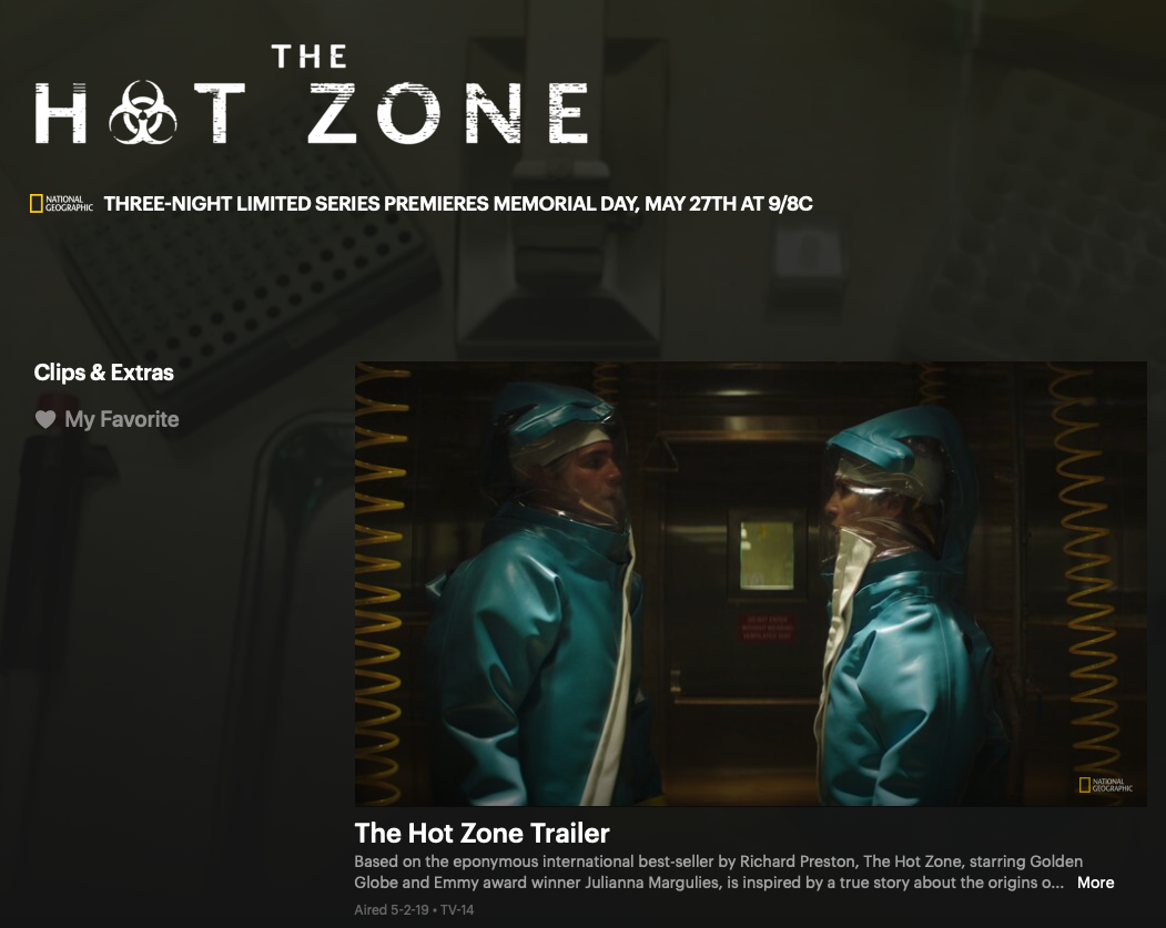 Watch The Hot Zone Free Stream Outbreak Miniseries Based on the