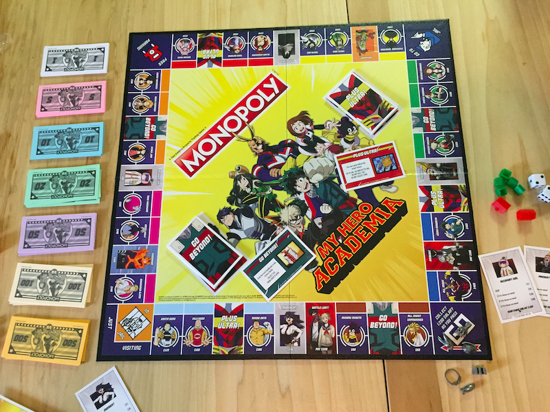 Monopoly My Hero Academia Board Game