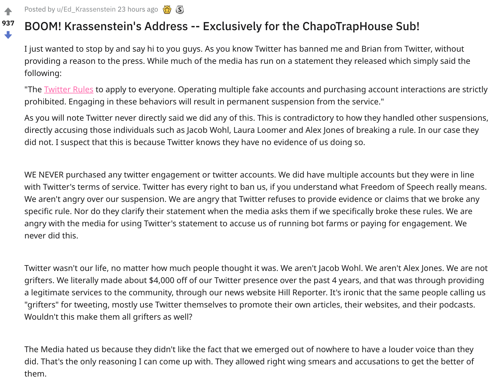 ed krassenstein chapo trap house