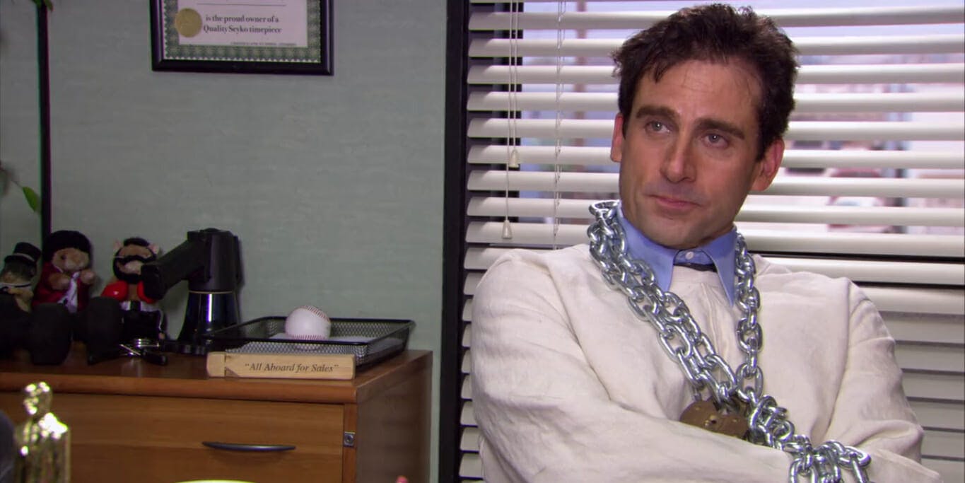 Where to stream The Office - Michael straight jacket