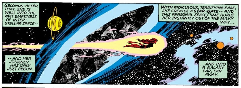 Dark Phoenix Saga space