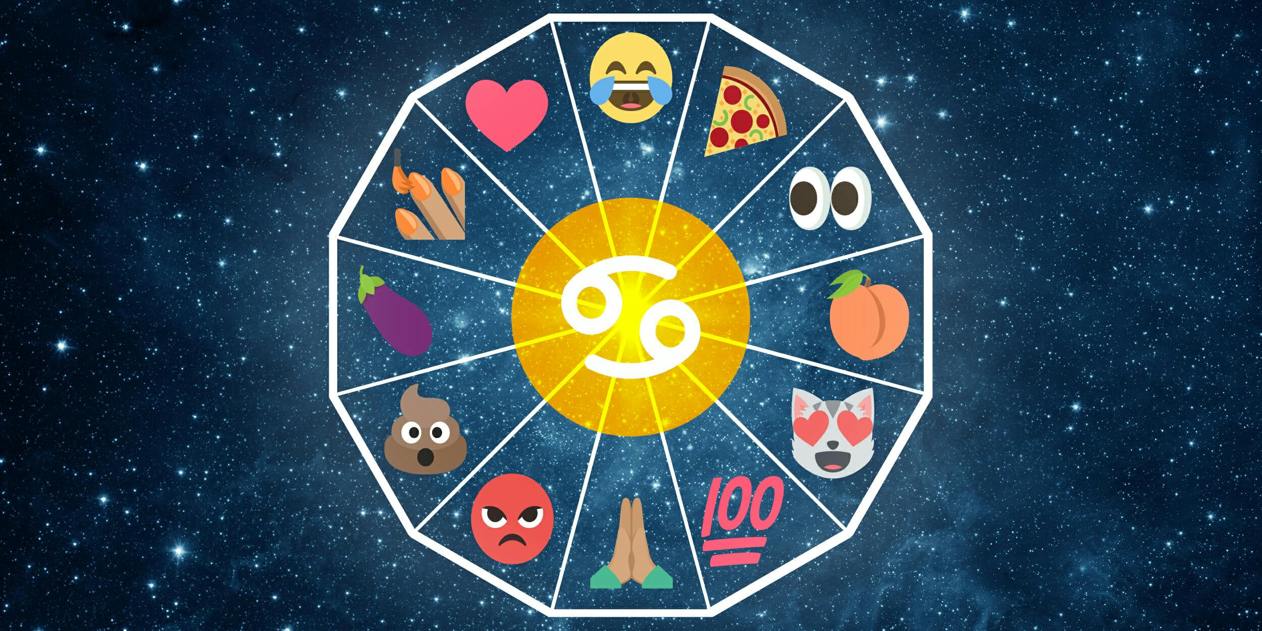 emoji horoscope cancer