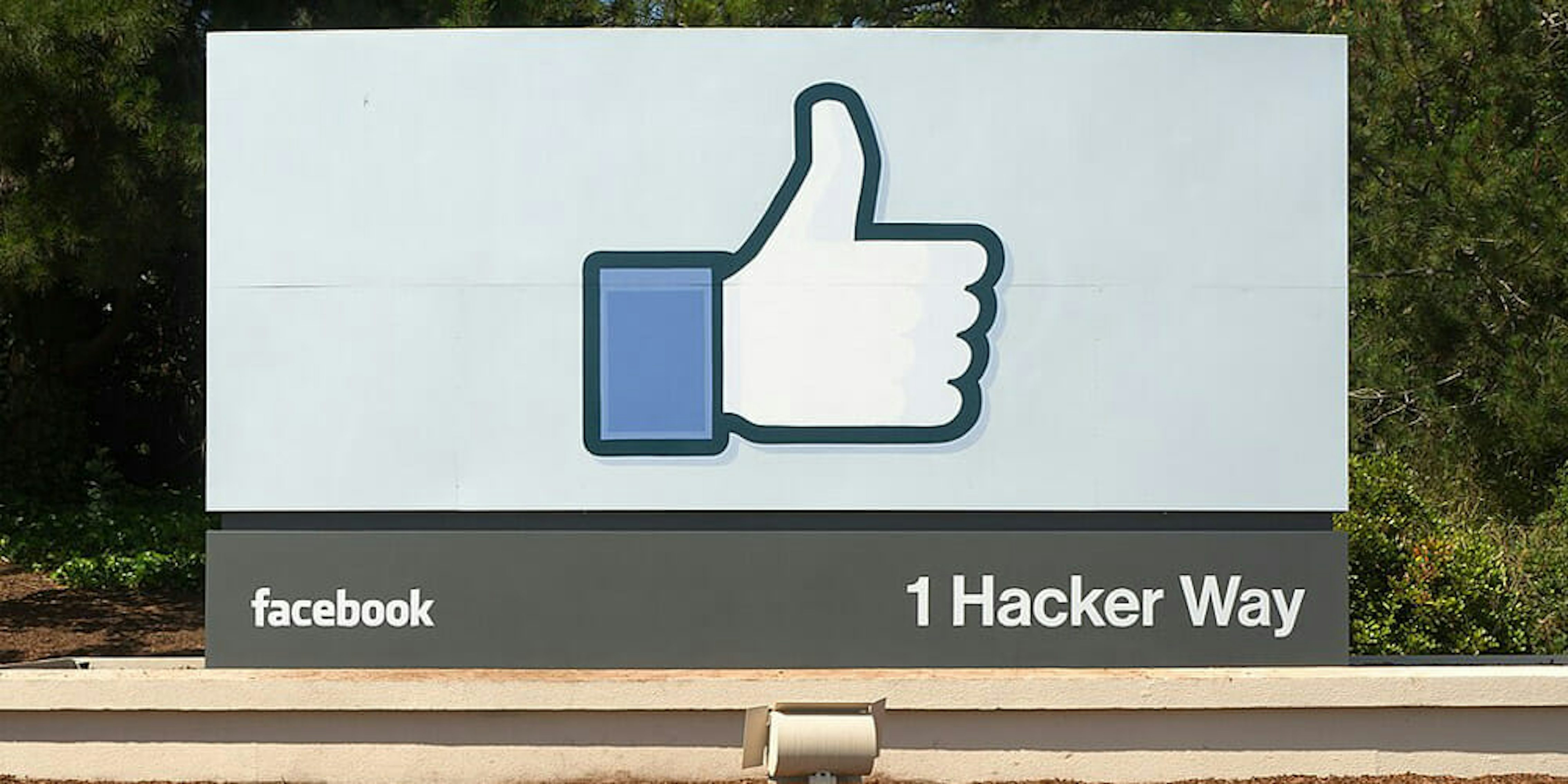 facebook headquarters sign
