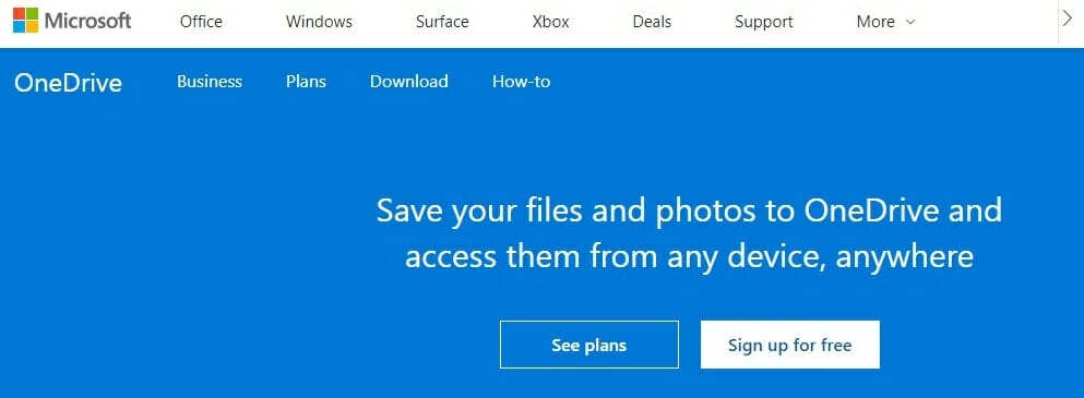 sign out of onedrive