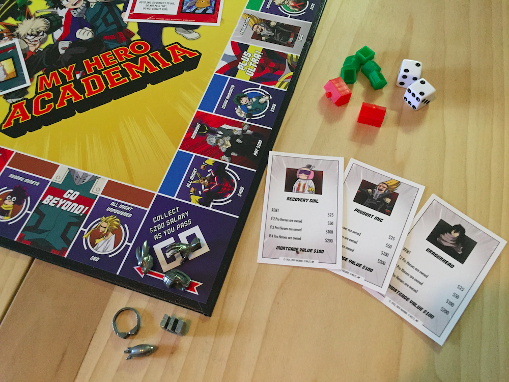 Monopoly My Hero Academia Board Game