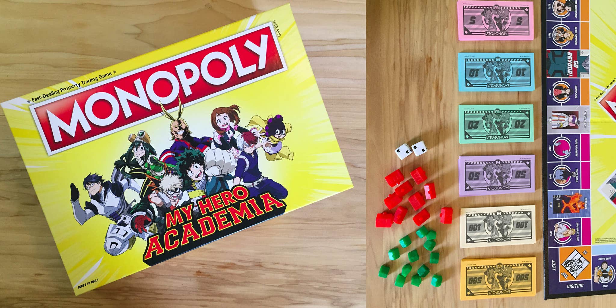 'My Hero Academia' Monopoly Special Edition Game Based on Anime