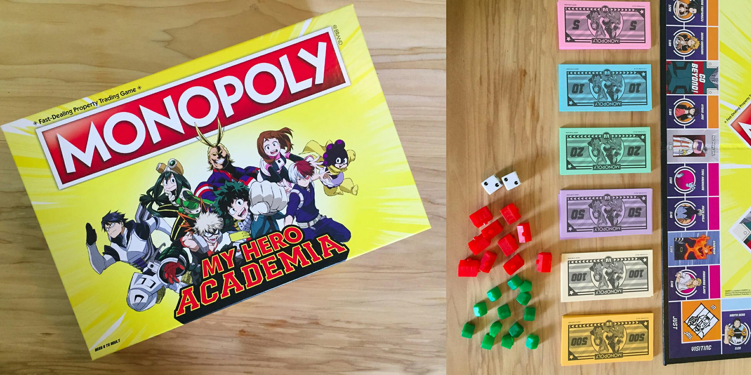 Monopoly My Hero Academia Board Game