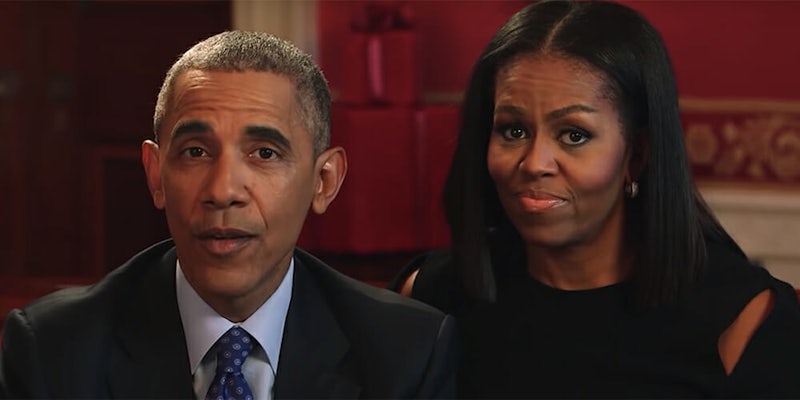 Obamas announce a multi-year podcast deal with Spotify.