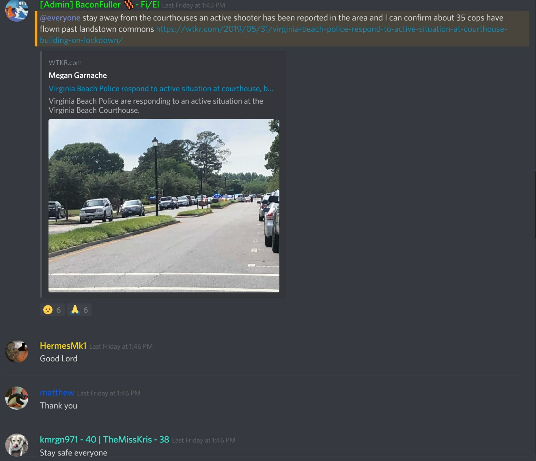 pokemon go discord virginia shooting 1