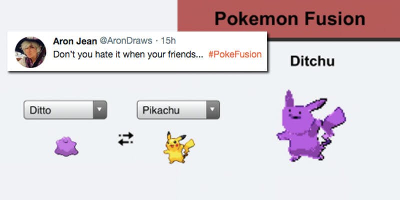 PokeFusion: The Pokémon Fusion Generator Creates Hilarious Monsters