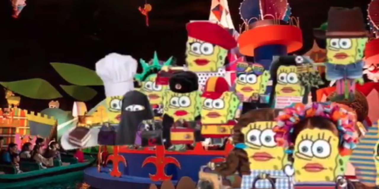 Spongebob Travel Meme Shows Character Traveling All Over The World