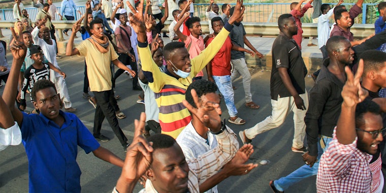 sudanese protest