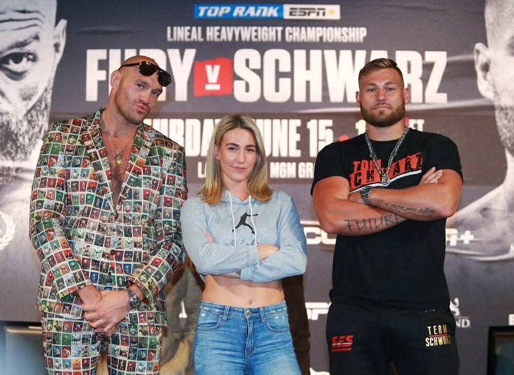 Tom Schwarz vs Tyson Fury live stream free ESPN+