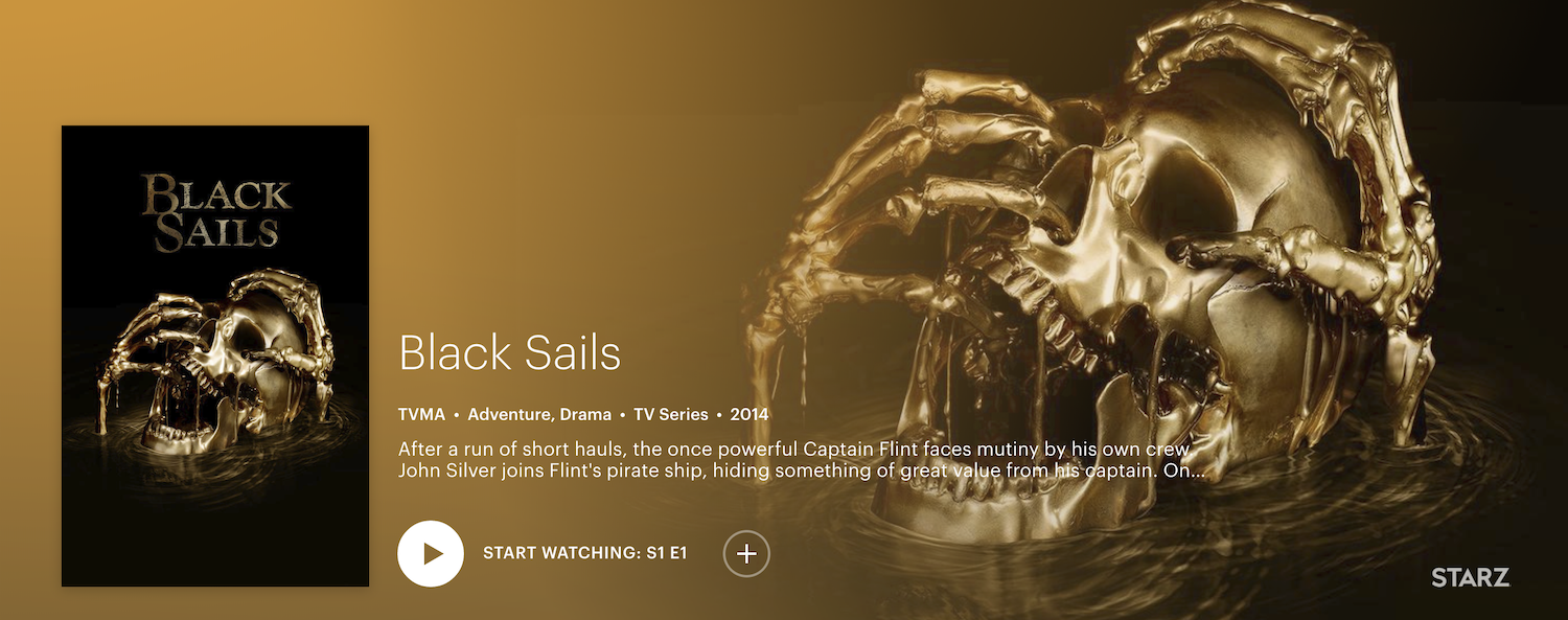 Watch Black Sails Online Stream Season 4 and Older Episodes