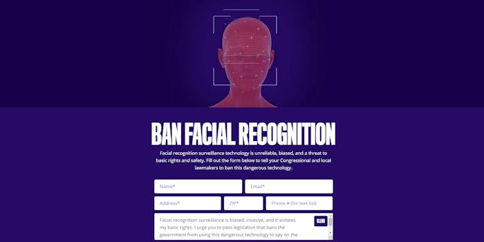 Ban Facial Recognition Fight for the Future