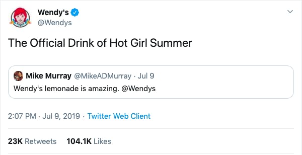 City Boyz vs. Hot Girls Wendys Tweet