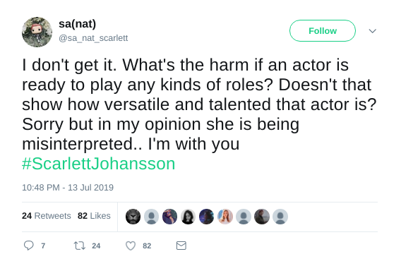 Defending Scarlett Johansson