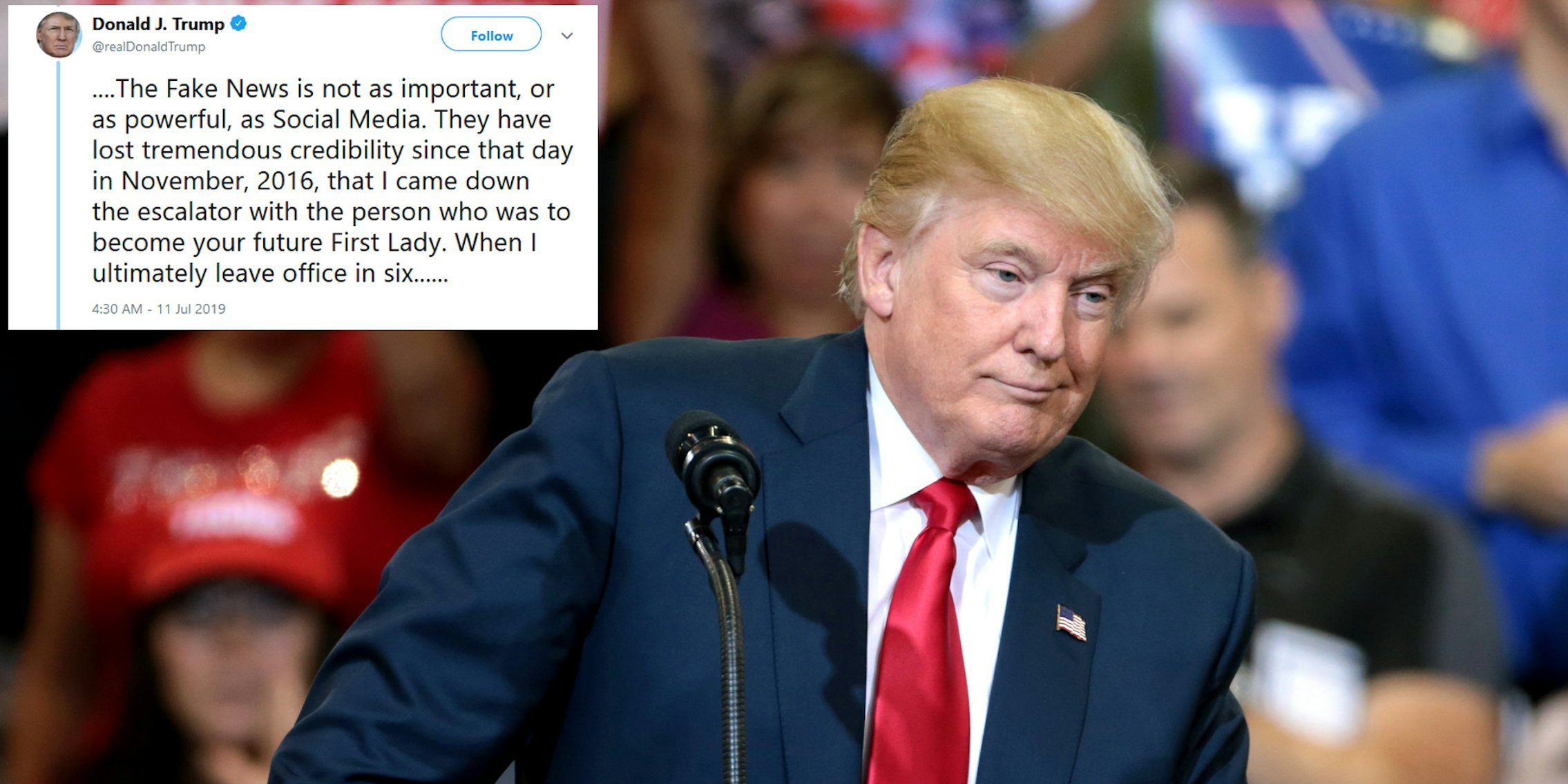 Donald Trump Gets Campaign Dates Mixed Up In Bizarre Twitter Rant