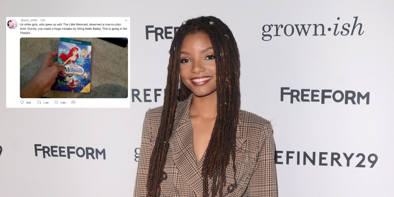 This Racist Take On Halle Bailey's 'Little Mermaid' Casting Gets Dragged